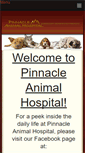 Mobile Screenshot of pinnacleanimalhospital.com